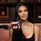 Kim Kardashian en el pódcast Call her daddy, conducido por Alex Cooper.