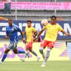 Emelec y Aucas igualaron sin goles en el estadio Gonzalo Pozo.