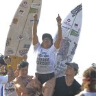 Dominic Barona celebró su victoria en la edición 39 del Corona Prosurf Circuit.