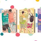 Colección de libros de Heartstopper.