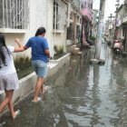 Varias zonas de la ciudad se inundan con facilidad.