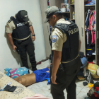 : El operativo se efectuó este viernes, en dos etapas de la urbanización.