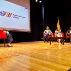 El conversatorio "Panorama Económico 2025" se dio en la Universidad San Francisco de Quito (USFQ).