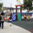 Los espacios públicos a veces no son aprovechados, ni cuando son readecuados.