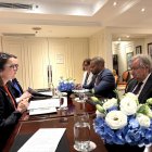 La vicepresidenta María José Pinto representó a Ecuador en la Conferencia de Alto Nivel de la Convención de las Naciones Unidas contra la Ciberdelincuencia.