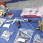 Estas fueron algunas de las evidencias mostradas por la Policía Nacional.