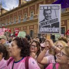 Miles de mujeres marcharon pidiendo la dimisión de la autoridad de Andalucía