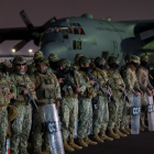 7000 efectivos de la fuerza pública arribaron a Guayaquil el domingo 26 de octubre.