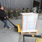 Las papeletas impresas se encontraban en el Instituto Geográfico Militar.