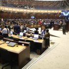 El oficialismo planteó el respaldo al Gobierno de Daniel Noboa ante la minería ilegal.