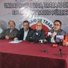 Dirigentes del FUT y la UNE anunciaron una movilización nacional el 12 de noviembre