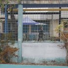 El plantel educativo permaneció cerrado durante la protesta.