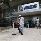 El edificio del Instituto Ecuatoriano de Seguridad Social en la ciudad de Guayaquil.