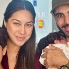 Andrea con su familia: esposo e hijos. Viven en Quito.