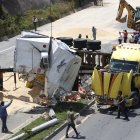 Un siniestro de tránsito que involucró vehículos pesados y livianos se registró en la Ruta Viva la mañana del 30 de octubre de 2025.