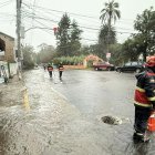 Las fuertes lluvias del 31 de octubre provocaron acumulación de agua en Conocoto.