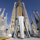 Iglesia. La basílica de la Sagrada Familia, icónica obra de Gaudí.