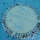 Referencial. Imagen de la laguna con ciudadanos en un feriado pasado.