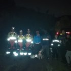 Bomberos de Quito ejecutaron un operativo nocturno para auxiliar a un grupo de excursionistas que se extraviaron en el Rucu Pichincha.