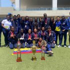 Parte de la delegación de 46 deportistas que cosechó en Perú 8 medallas de oro, 3 de plata y dos de bronce. Además de récords y clasificación mundialista.