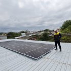 En Manta, en la provincia de Manabí, la energía fotovoltaica a través de paneles ha ganado terreno.