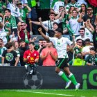 Jeremy Arévalo, el ecuatoriano que destaca en la Segunda División de España con Racing de Satander.