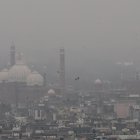 Fotografía de archivo de contaminación en Nueva Delhi.
