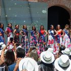 Las candidatas Reina de Quito se presentaron este 6 de noviembre de 2025 en el Centro Cultural Metropolitano.