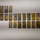 Pintura, video, instalación y documentos personales e históricos son parte de la exposición.