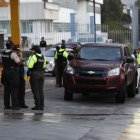 La Policía llegó para levantar las evidencias tras el crimen del funcionario de la ANT.