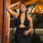 Denisse Angulo, presentadora de Soy el mejor.