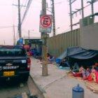 Guayaquil. Segura EP alerta a las Fuerzas Armadas por caos y desechos fuera de la Base Occidental.