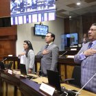 El Pleno de la Asamblea se reunió el 7 de noviembre de 2025 para conocer la licencia solicitada por Daniel Noboa.