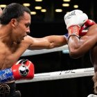 Arnold González (i) en una de sus últimas peleas en cuadriláteros de Estados Unidos donde tiene buenas presentaciones.