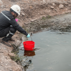 Según el Gobierno, el agua de Guayaquil está muy contaminada desde hace años.
