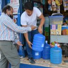 Algunos ciudadanos ya había tomado medidas. Sí habrá agua en Guayaquil este 9 de noviembre.