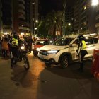 El tráfico se intensificó en la avenida República del Salvador por los desvíos hacia el concierto.