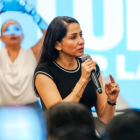 Luisa González no descartó posibles candidaturas.