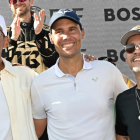 El encuentro de Rafa Nadal con Marc Anthony y Will Smith dio a la competición de lanchas eléctricas GP E1 un toque de glamour inesperado.