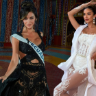 La ecuatoriana Nadia Mejía deslumbra con sus looks y carisma en los primeros días del certamen.