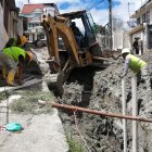 Las tareas se iniciaron días atrás en el barrio Miraflores Alto, en el norte de Loja.