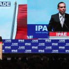 Fotografía del presidente interino de Perú, José Jerí.