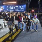 En cada día de concierto de la colombiana Shakira asistieron aproximadamente 35.000 personas.