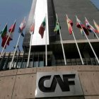 Fachada de la CAF, entidad que orienta sus políticas al apoyo financiero de proyectos sostenibles.