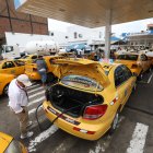 Un estación de gasolina de Petroecuador en Guayaquil.