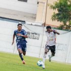 Stick Mosquera (de Cuenca Jrs.) y Neri Montaño (de Astillero) se juegan en Azogues su paso a la semifinal del ascenso a la Serie B.