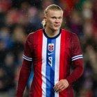 Erling Haaland marcó un doblete en la victoria de Noruega (4-1) ante Estonia y pone a Noruega cerca del mundial.