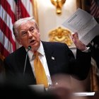 Fotografía del presidente de EE.UU., Donald J. Trump.