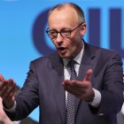 El canciller alemán Friedrich Merz negó los diálogos con la ultraderechista Alternativa para Alemania (AfD), durante el congreso anual de la Junge Union (Joven Unión).