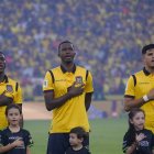 Moisés Caicedo (i), Willian Pacho (c) y Piero Hincapié (d) son piezas claves de la Tricolor.